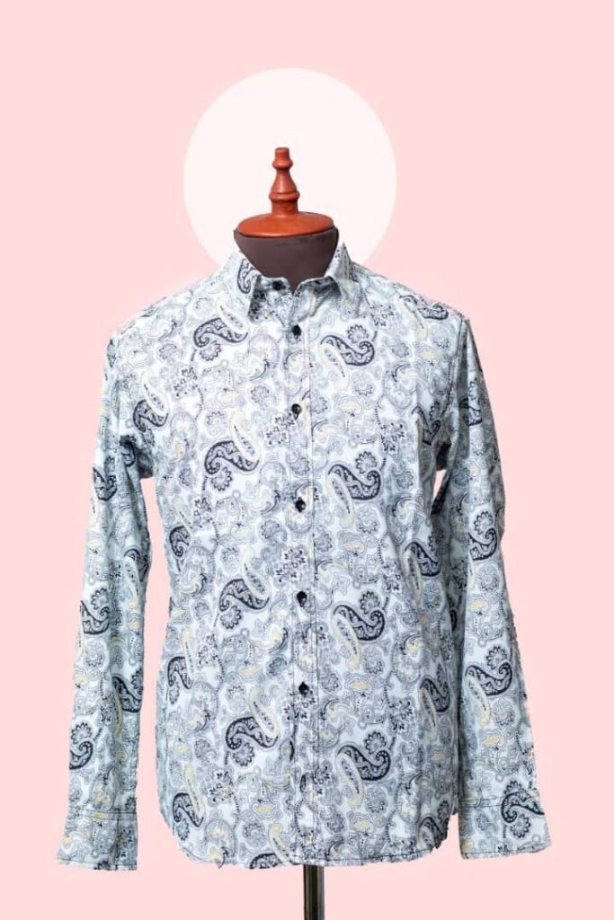 Men’s Long-Sleeve Office Shirt
