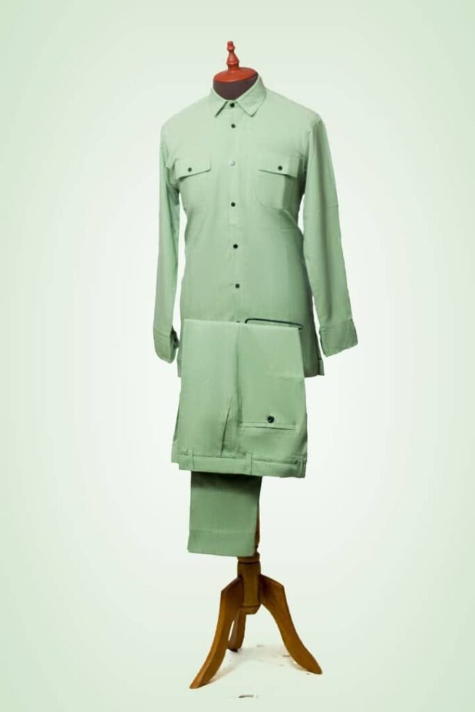 Men’s Vintage Design Casual Shirt