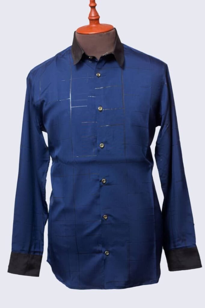 Men’s Vintage Design Casual Shirt